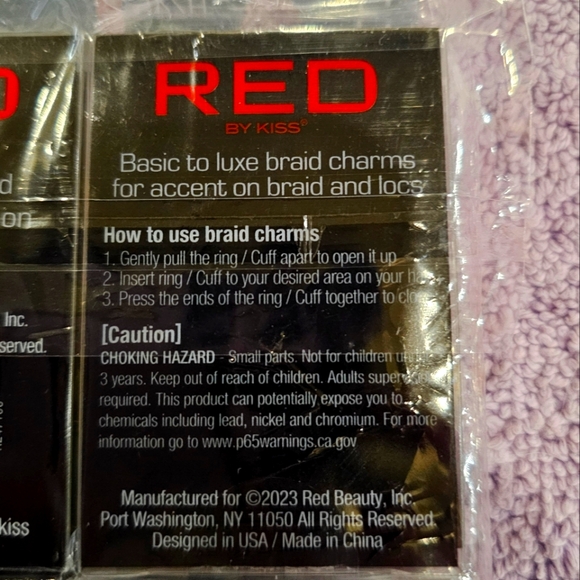 RED by KISS Braid and Loc Charms 14 Pcs - Picture 6 of 10